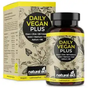 Nahrungsergänzungsmittel für Veganer natural aid Daily Vegan