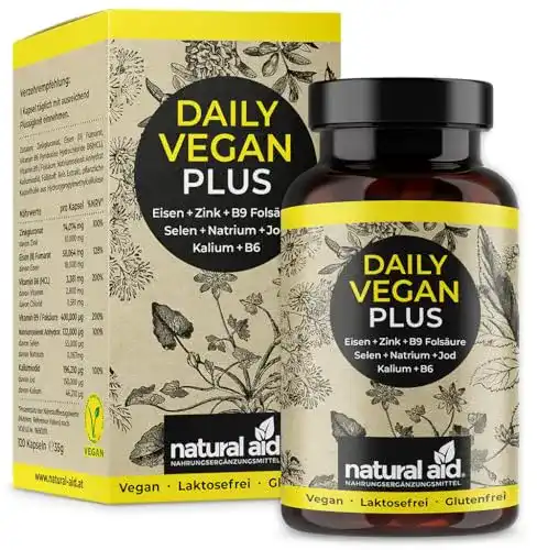Nahrungsergänzungsmittel für Veganer natural aid Daily Vegan