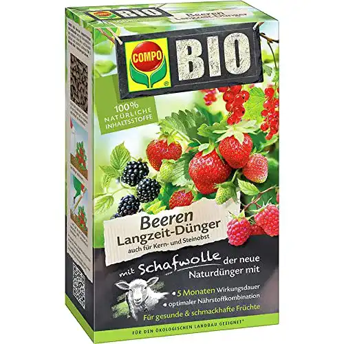 Obstbaum-Dünger Compo BIO Beeren Langzeit-Dünger 750 g