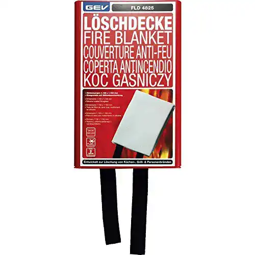 Die beste Löschdecke GEV 004825 4825 115x115 cm, Weiß, 1150x1150 mm 2026 Test Bestseller Löschdecke GEV 004825 4825 115×115 cm, Weiß, 1150×1150 mm