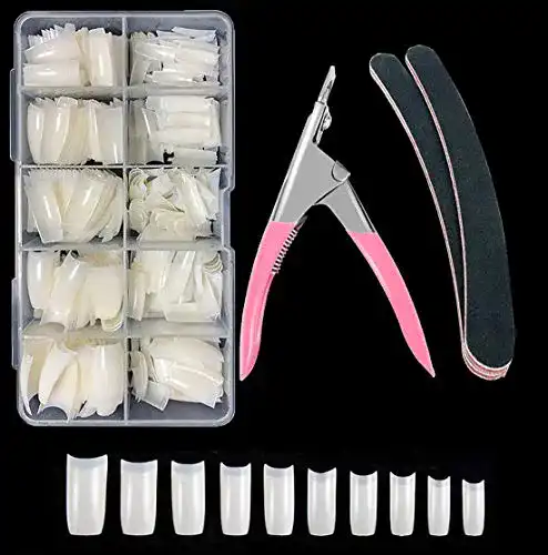 Acryl-Nägel RuiChy Nagel Tips Für Gelnägel 500 Stück, Acryl