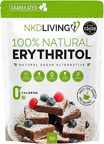 Erythrit NKD Living 1 kg von kalorienfreier Zuckerersatz
