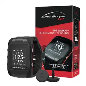 Golfuhr Shot Scope Erwachsene Watch und Automated Performance Tracking System