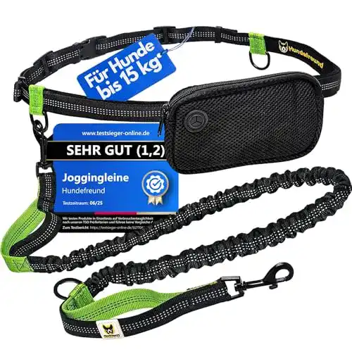 Hunde-Joggingleine Hundefreund Joggingleine für Hunde bis 15 kg