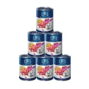 Dehner-Katzenfutter Dehner Selection Senior, Lamm und Hirse, 6x