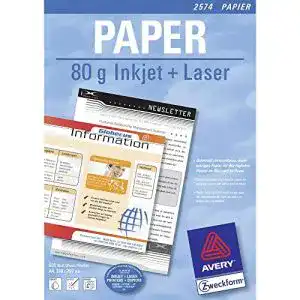 Druckerpapier AVERY Zweckform 2574, 500 Blatt, hochweiß, 1 Pack
