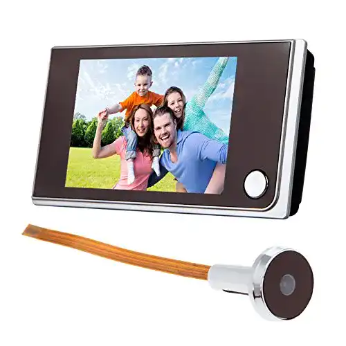 Türspion Demiawaking 3,5 Zoll LCD 120 Grad Peephole Viewer Tür