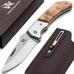 Wolfgangs-Messer Wolfgangs MUTATIO Zweihand Klappmesser