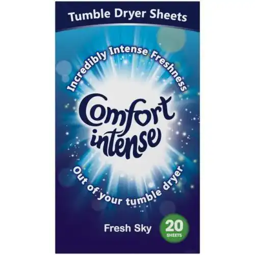 Trocknertücher Comfort Intense Fresh Sky, 3 Packungen mit je 20