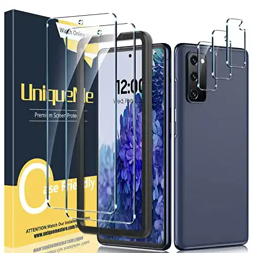 Samsung-Galaxy-S20-FE-Panzerglas UniqueMe 2+3 Stück