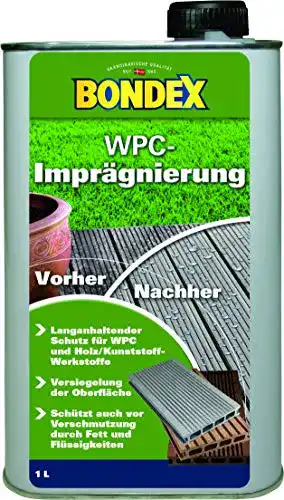 WPC-Pflegeöl Bondex WPC Imprägnierung Farblos 1,00 l – 329870