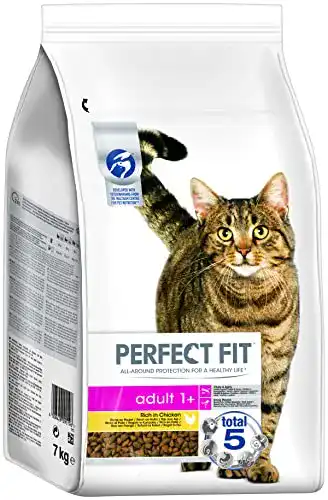 Katzenfutter Perfect Fit Cat Perfect Fit Adult 1+ Trockenfutter, 7 kg