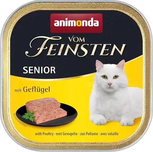 Die beste Katzenfutter Senior animonda Vom Feinsten Senior Geflügel, 32x 2026 Test Bestseller Katzenfutter Senior animonda Vom Feinsten Senior Geflügel, 32x