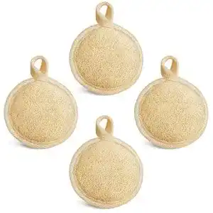 Peeling-Pads YIQINGJIE Gesichts Peeling Luffa-Pad Scrubber
