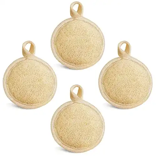 Peeling-Pads YIQINGJIE Gesichts Peeling Luffa-Pad Scrubber
