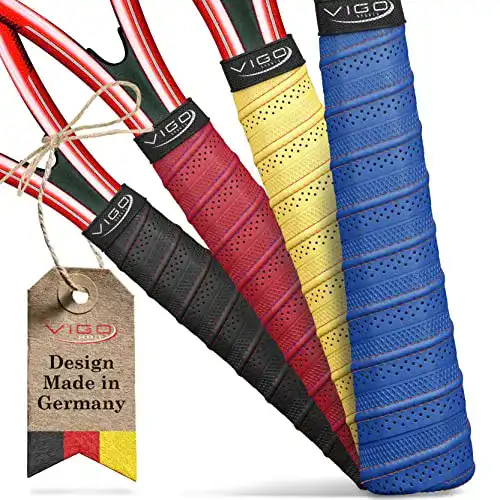 Tennisgriffband Vigo Sports rutschfeste Premium Griffbänder – Anti Rutsch Overgrip Bänder