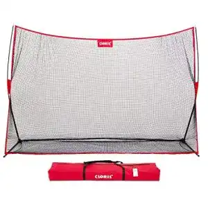 Golf-Übungsnetz CLORIS Großes Heavy Duty Golfnetz, 10x7ft Golf Übungsnetz für den Garten im Innenbereich, Tragbares Golf-Schlagnetz
