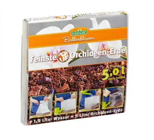 Orchideenerde Romberg 76550K Orchideen-Erde 5 L Pop Up