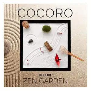 Zen-Garten COCORO Schreibtisch Zen Garten 25 cm x 25 cm