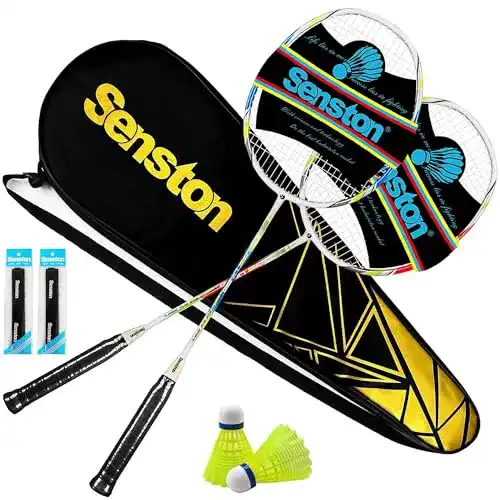 Badminton-Set Senston Graphit Badminton Set Carbon Profi