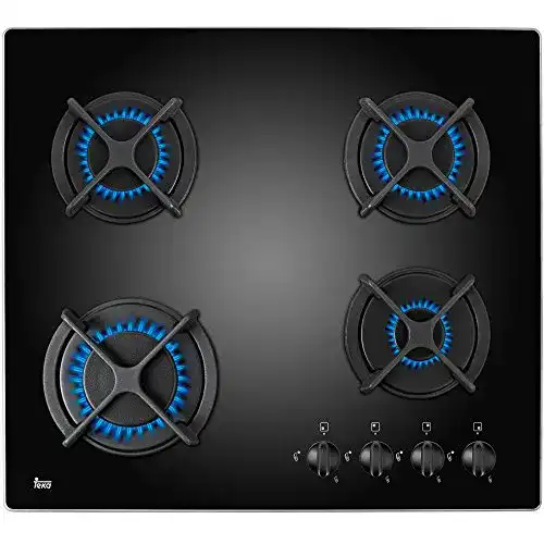 Teka-Kochfeld TEKA HF Lux 60 4 G AI Gas-Kochfeld schwarz