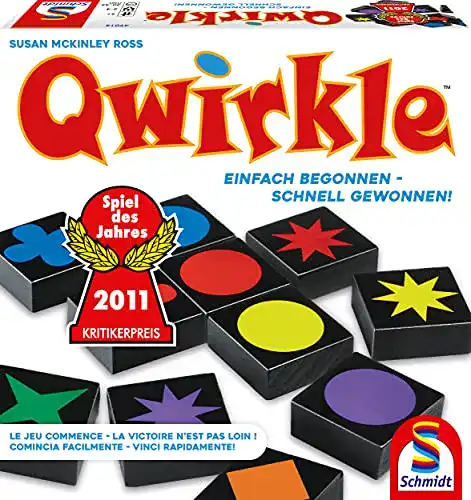 Qwirkle-Spiel Schmidt Spiele 49014 Qwirkle, Spiel des Jahres 2011