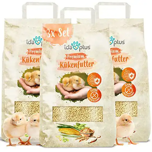 Kükenfutter Ida Plus, Spezial, Aufzuchtfutter, Kükenstarter, 15 Kg