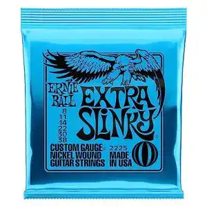 E-Gitarren-Saiten Ernie Ball Extra Slinky Nickel Wound, Stärke 8-38