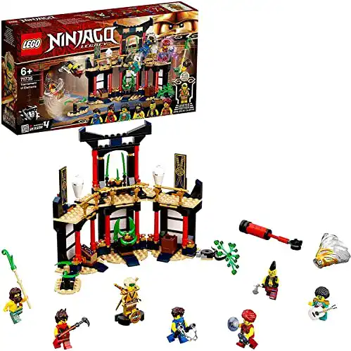 LEGO-Ninjago LEGO 71735 NINJAGO Turnier der Elemente Tempel