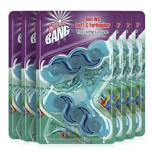 WC-Stein Air Wick CILLIT BANG Color Power Tropical Lagune 6x