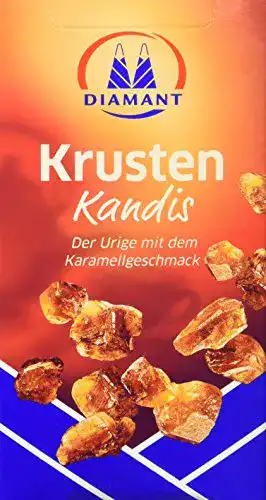 Kandiszucker Diamant Kölner Krustenkandis braun, 500 g
