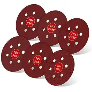Schleifpapier Exzenterschleifer KSP-Tec ® 150mm Schleifpapier