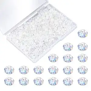Glaskristalle AIEX 800 Stück Facettierte Glasperlen, 6mm