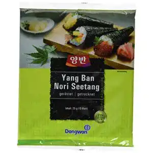 Nori-Blätter Dongwon Seetang, geröstet, für Sushi (1 x 25 g)
