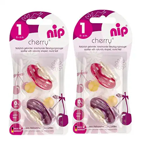Die beste nip-Schnuller nip Rundsauger Cherry Doppelpack Girl, Latex 2026 Test Bestseller nip-Schnuller nip Rundsauger Cherry Doppelpack Girl, Latex