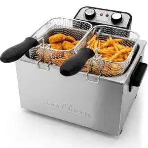 Doppelfritteuse ProfiCook PC-FR 1038, 5 Liter Kapazität, 3000 Watt