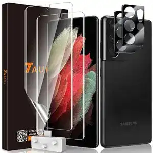 Samsung-Galaxy-S21-Ultra-Panzerglas TAURI Schutzfolie