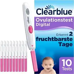 Ovulationstest Clearblue Kinderwunsch -Kit Digital und 10 Tests