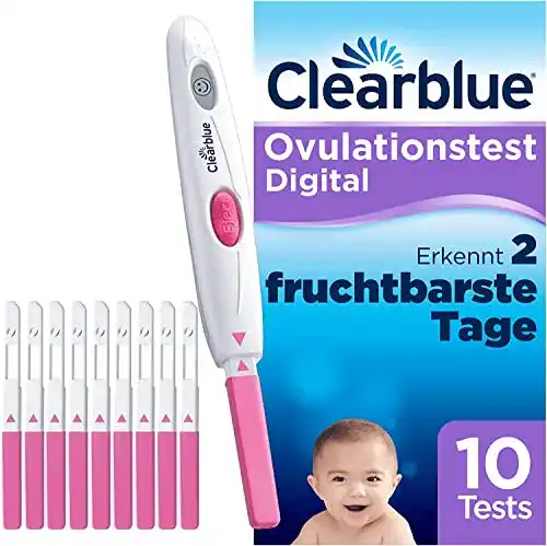 Ovulationstest Clearblue Kinderwunsch -Kit Digital und 10 Tests