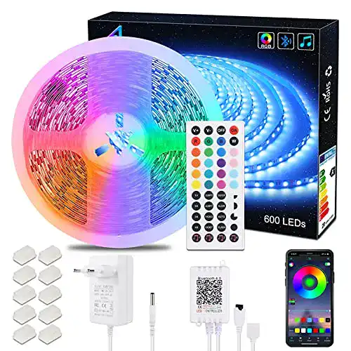 LED-Streifen 10m ALED LIGHT Bluetooth LED Strip 10M, 600 LEDS