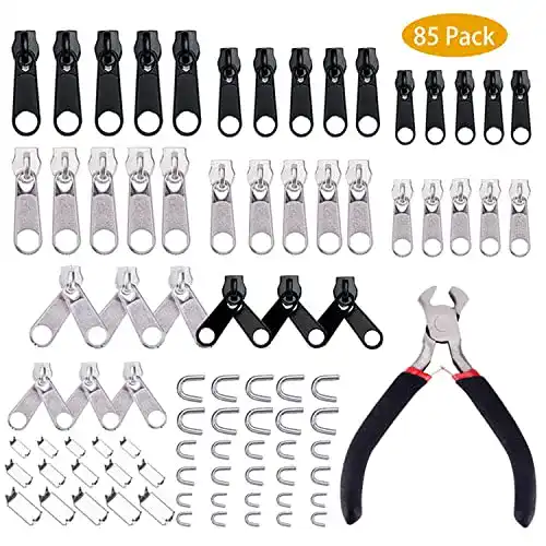Reißverschluss-Reparaturset Haraqi 85 Stück Reparatur Set