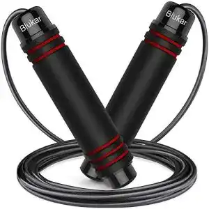 Springseil Fitness Blukar Springseil, Speed Rope Verstellbar
