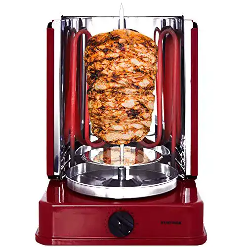 Die beste Dönergrill Syntrox Germany mit drehbaren Außenspießen 2026 Test Bestseller Dönergrill Syntrox Germany mit drehbaren Außenspießen