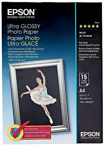 Die beste Epson-Fotopapier Epson C13S041927 Ultra glossy photo paper 2026 Test Bestseller Epson-Fotopapier Epson C13S041927 Ultra glossy photo paper