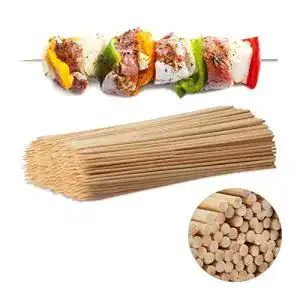 Holzspieße Relaxdays 10023685 Schaschlikspieße Holz, 500er Pack