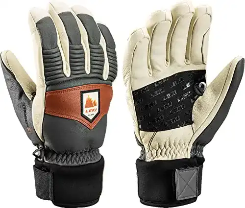 Leki-Skihandschuhe LEKI Patrol 3D Skihandschuhe schwarz