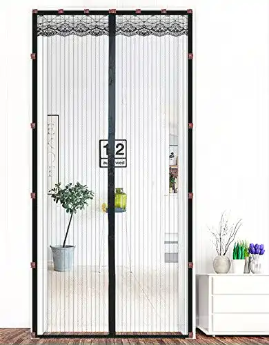 Fliegengitter Magnet LIVEINU Magnet Fliegengitter Tür 80x240cm