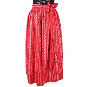 Dirndlschürze Stockerpoint Damen Schürze SC-195, Rot, 2