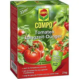 Tomatendünger Compo Tomaten Langzeit-Dünger 2 kg, 33m²