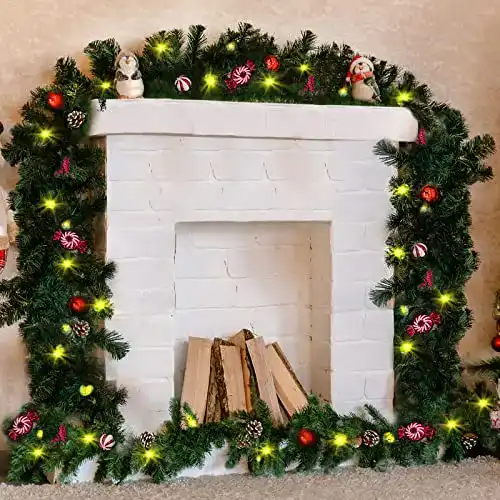 Weihnachtsgirlanden ALLADINBOX Prelit, batteriebetrieben